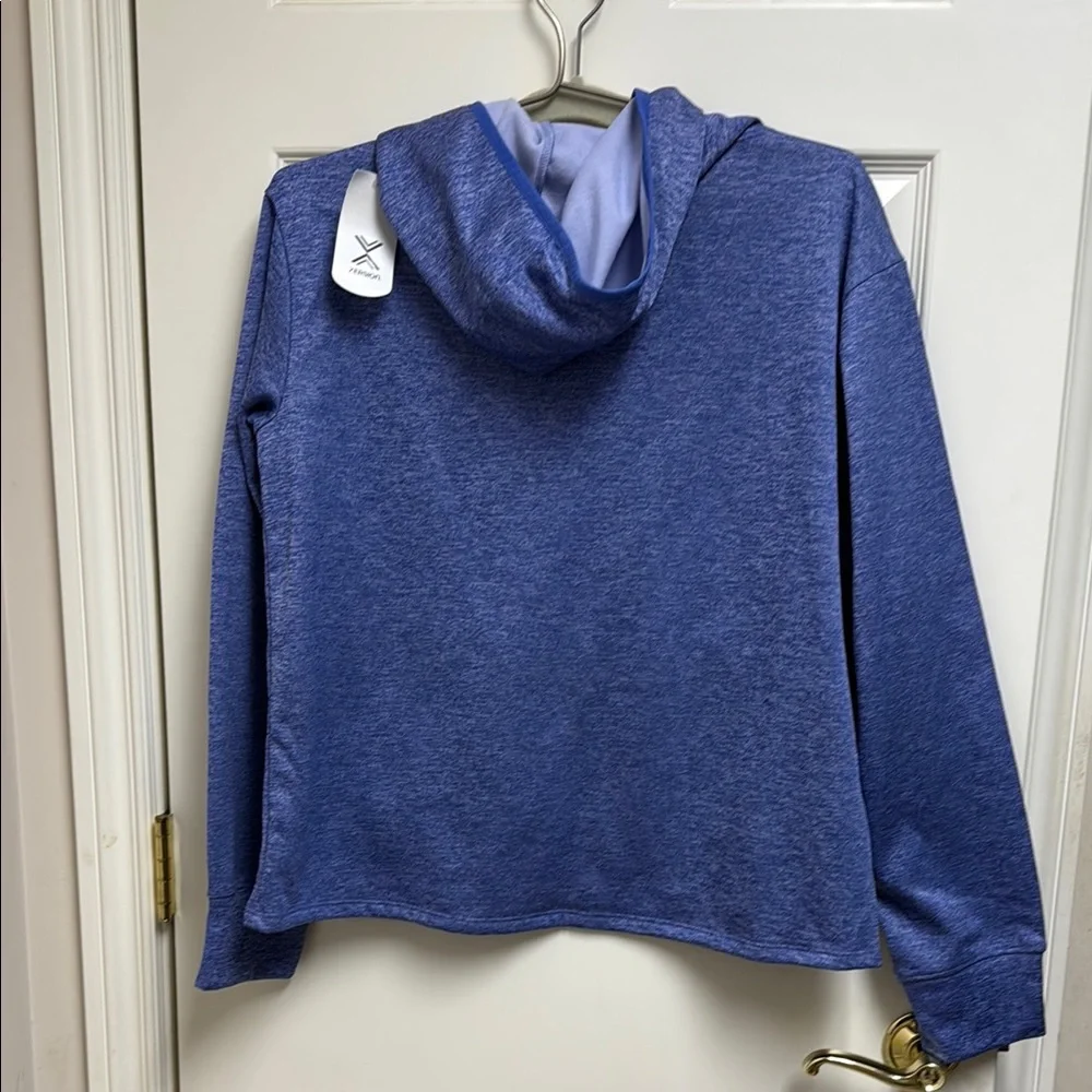Women’s Blue Hoodie Sweater - Picture 9 of 10